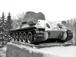 Посещение музея танка Т-34